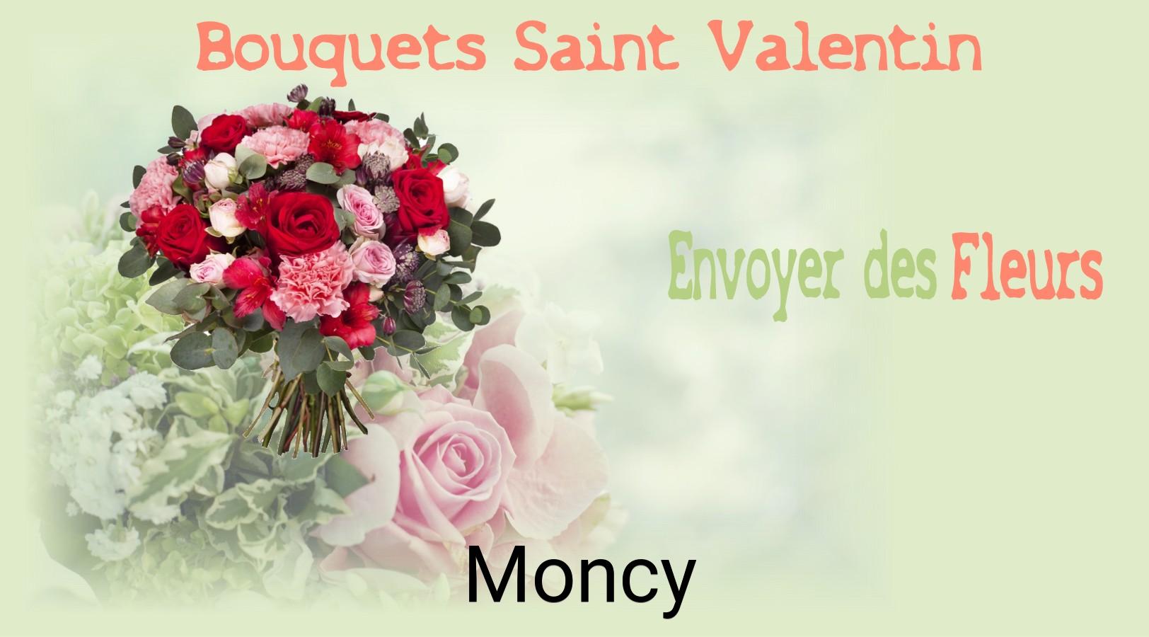 Roses de Saint-Valentin livrées à Moncy
